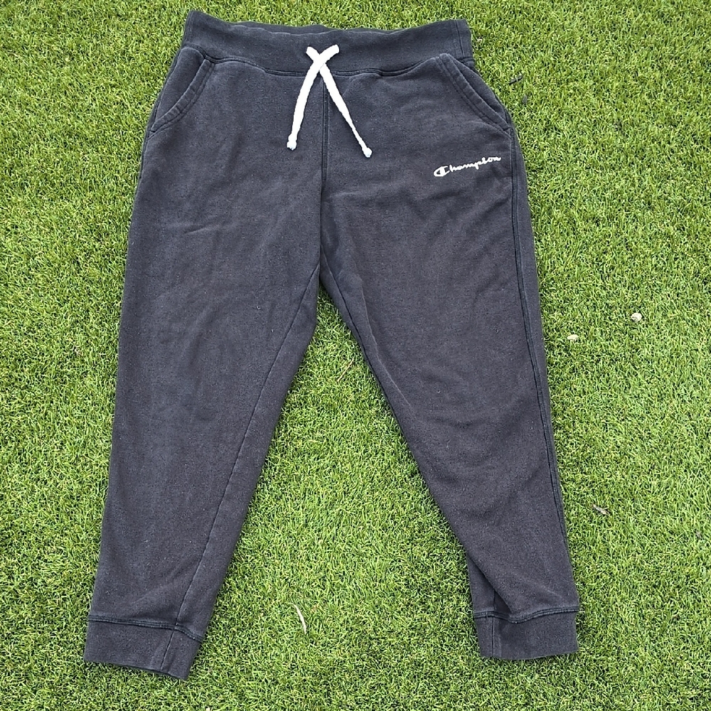 Boys Champion Black Sweatpant Joggers